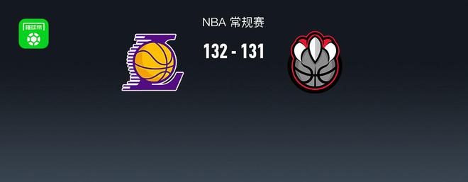 NBA战报：湖人132-131险胜猛龙，戴维斯41+11+6